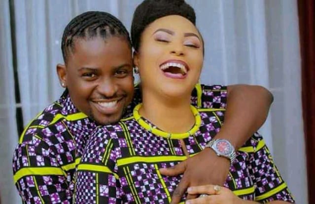 Esma Platinumz with her husband Esma Platinumz with her husband
