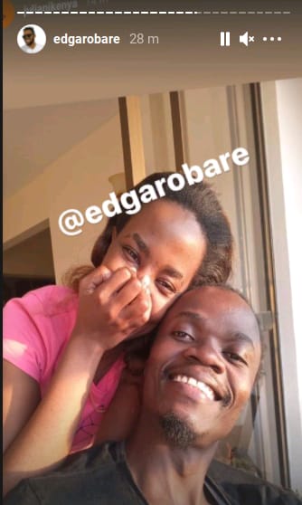 [PHOTOS] Rapper Juliani posts on his Instagram embracing Lillian Ng'ang'a in a cosy photo