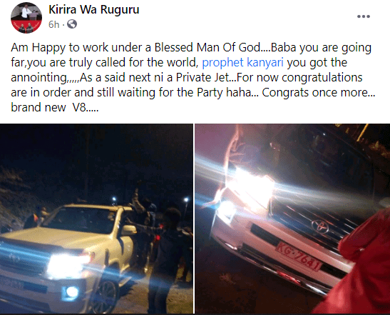 city prophet Victor Kanyari v8 cars city prophet Victor Kanyari v8 cars