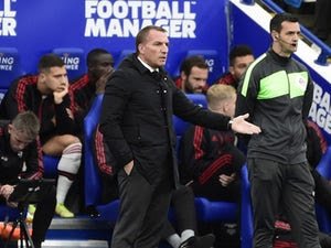 Brendan Rodgers at King Power stadium ahead of Newcastle match photo