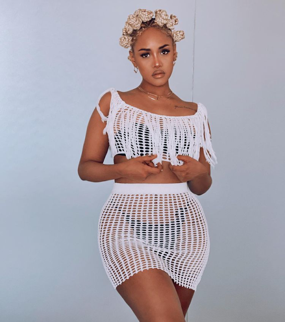 Tanasha Donna new curvy shape at Nyali in a bikini. Tanasha Donna new curvy shape at Nyali in a bikini.