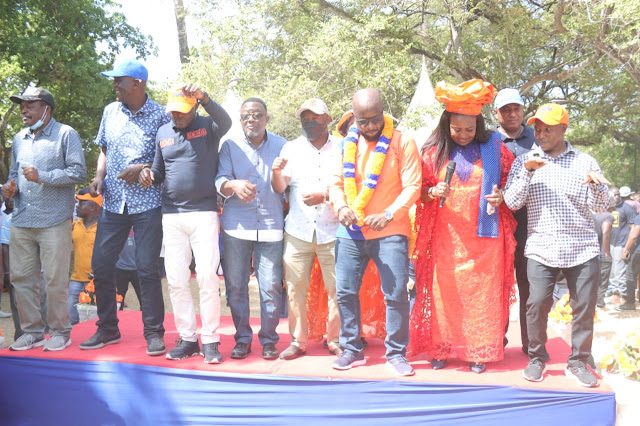 Jimmy Kahindi and the ODM brigade photo in ODM leaders convention Jimmy Kahindi and the ODM brigade photo in ODM leaders convention