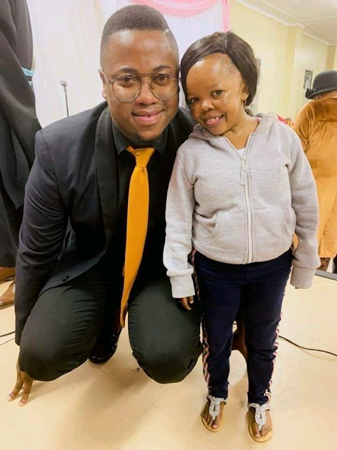 The South African couple that has a dwarf wife photos The South African couple that has a dwarf wife photos