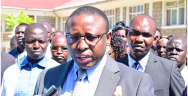 Dr. Nicholas Atudonyang, the Deputy Governor of West Pokot County Dr. Nicholas Atudonyang, the Deputy Governor of West Pokot County