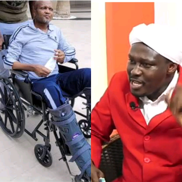 Gatundu South MP Moses Kuria photo with Pastor Gatundu South MP Moses Kuria photo with Pastor