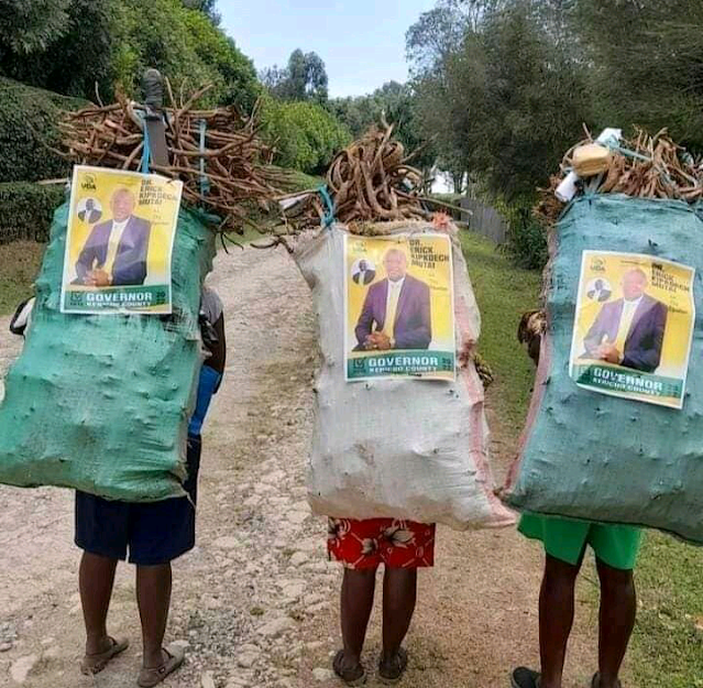 Kericho county governorship posters drama photo