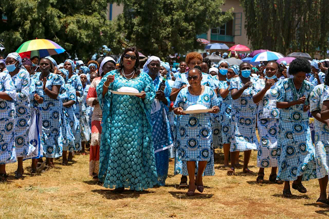 Ida Odinga Heckled in Meru in a church event