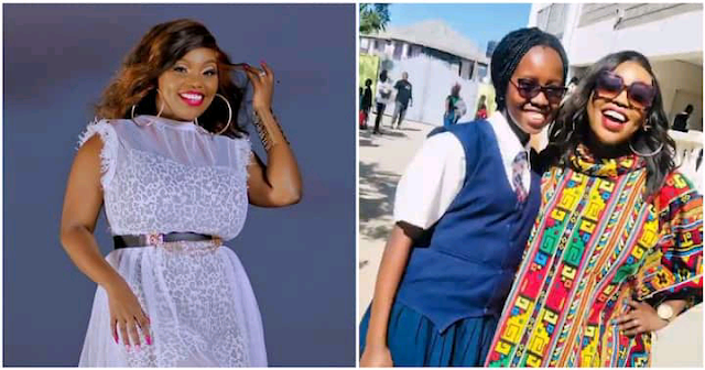 Fridah Mwaka, an NTV news anchor, has thanked God for her younger sister's 400 marks performance photo Fridah Mwaka, an NTV news anchor, has thanked God for her younger sister's 400 marks performance photo