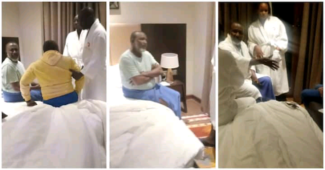 Meru Senator Mithika Linturi video from a lodging with a woman in bed live