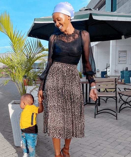 [PHOTOS]  Akorino model Carey Priscilla and her husband Benito flaunt their happiness