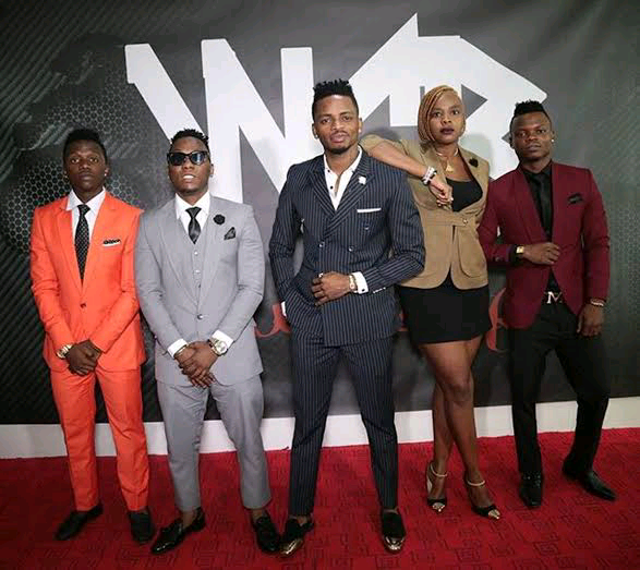 WCB Diamond Platnumz and Rayvanny photo leaving Wasafi