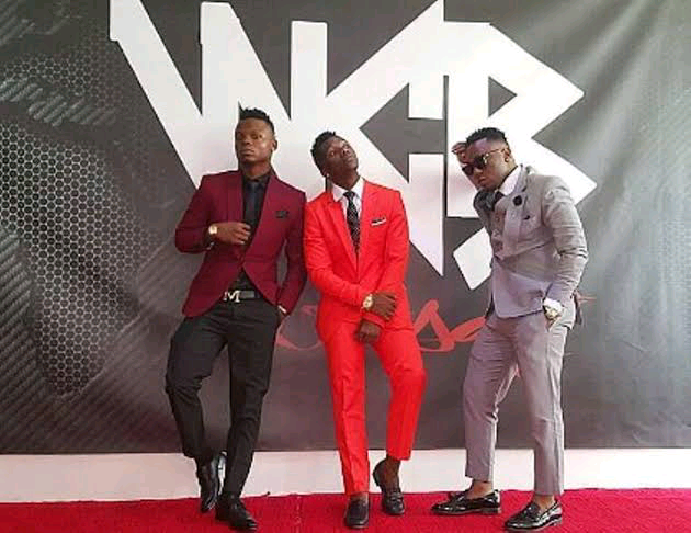 WCB Diamond Platnumz and Rayvanny photo leaving Wasafi