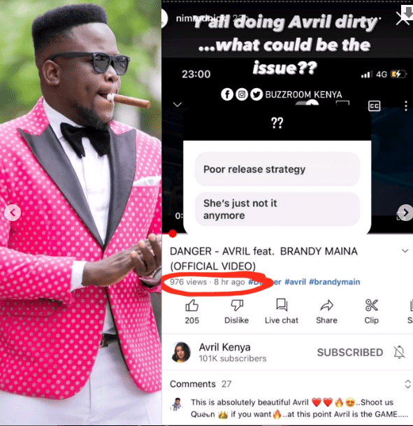 Singer Avril upset over Danger hit less views