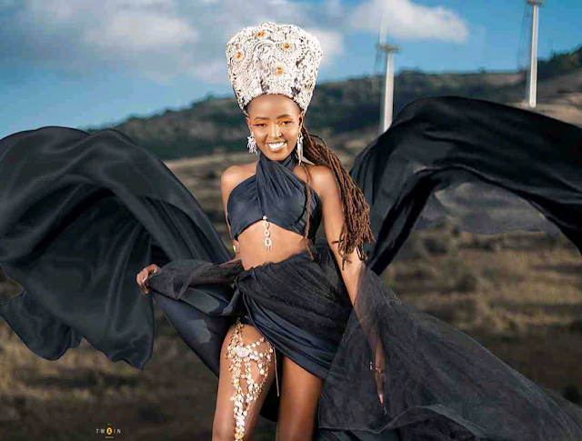Mungai Eve, a digital content creator with boyfriend Director Trevor Mungai Eve, a digital content creator with boyfriend Director Trevor