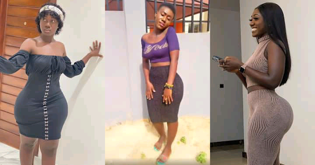 Tiktok star Hajia Bintu leaves fans mouth wide open with latest trending curvy photos