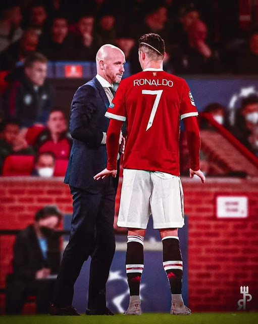 Cristiano Ronaldo's statement on the Ajax manager's arrival at Old Trafford