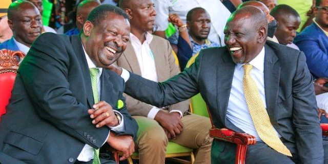 Musalia Mudavadi and Moses Wetangula in a photo session threatening to ditch Kenya Kwanza to Azimio Musalia Mudavadi and Moses Wetangula in a photo session threatening to ditch Kenya Kwanza to Azimio