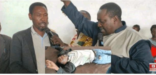 [VIDEO] Miracles of Pastor Kanyari back with Tahidi high actor Omosh on the spot