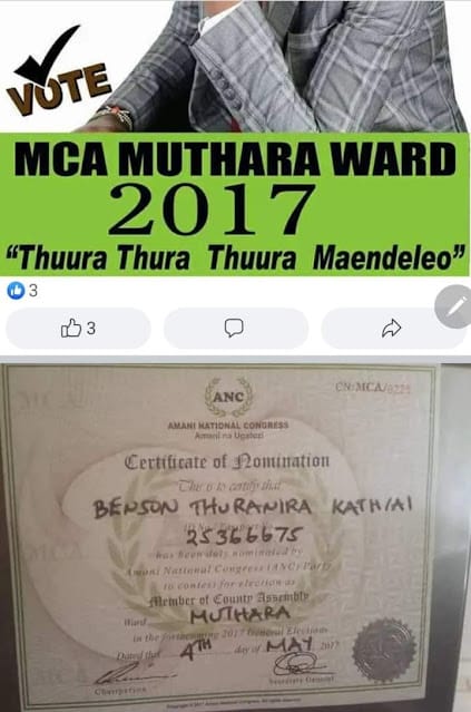 End of road for Nakuru's notorious ' confirmed' Mpesa fraudster meru aspirant Benson Thuranira Kathiai