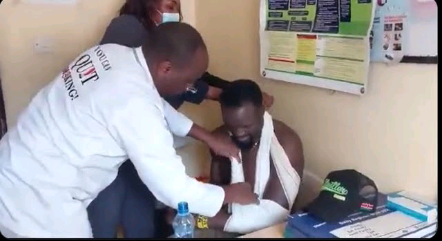 [Video] McDonald Mariga attacked by hired goons, point fingers to Kibra popular politician
