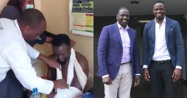 [Video] McDonald Mariga attacked by hired goons, point fingers to Kibra popular politician