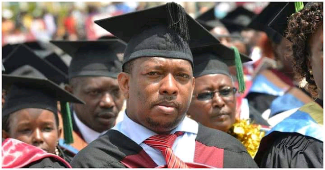 [PHOTOS] Mike Sonko posts masters degree graduation pictures, ready to start PHD soon