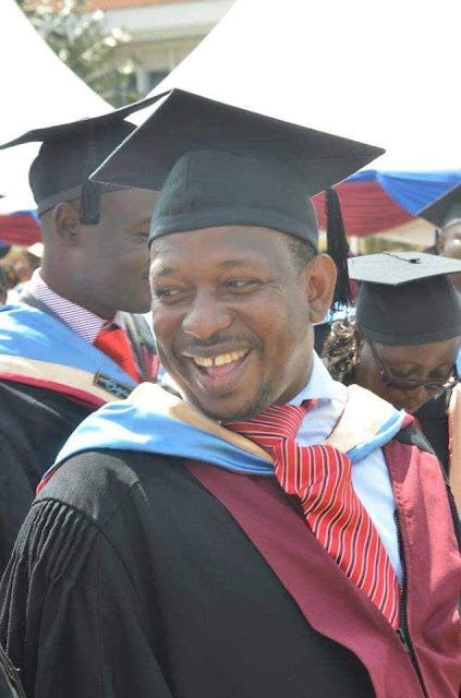 [PHOTOS] Mike Sonko posts masters degree graduation pictures, ready to start PHD soon
