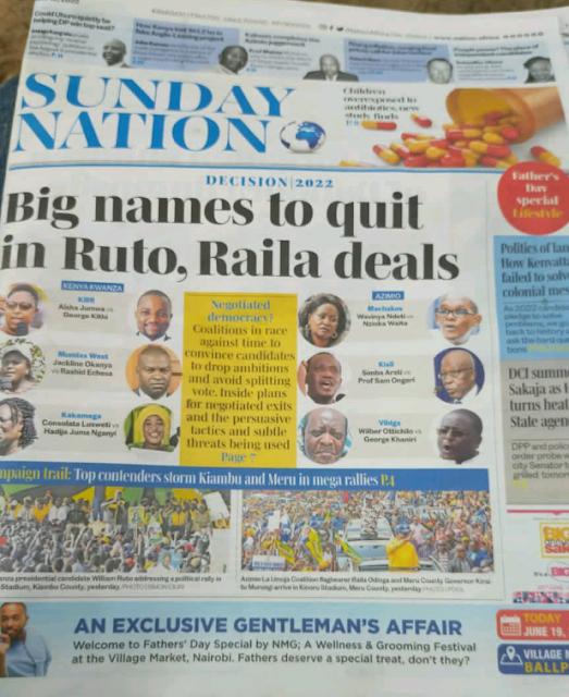 Kithi will not step down for Jumwa, PAA reacts to sponsored viral newspaper article