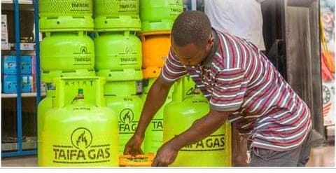 Compe! Tanzania Taifa Gas open doors in Kenya selling 6Kg gas at Sh 800