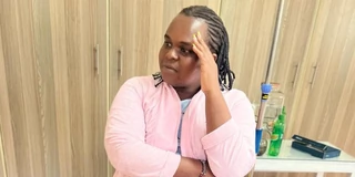Crossdresser Kelvin Kinuthia photo Crossdresser Kinuthia undergoes weight loss surgery to "entice Men"
