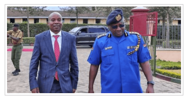Bandits chase interior CS Kithure Kindiki with gunshots in Kitui