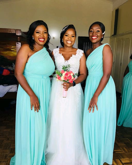 [PHOTOS] Journalist Purity Museo weds long time boyfriend in a Mombasa secret wedding