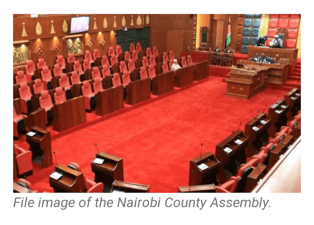 Nairobi County Assembly photo After approving Sakaja's Ksh. 39 billion budget, Nairobi MCAs get Ksh. 651 million mortgages, car loans