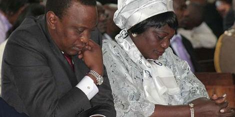 Uhuru Kenyatta with his mother Mama Ngina Kenyatta Uhuru Kenyatta with his mother Mama Ngina Kenyatta