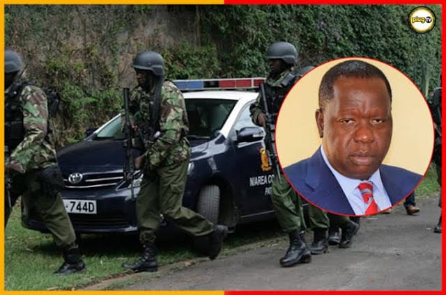 [VIDEO] Tension in Azimio with 200 lawyers ready as Police raid Fred Matiang'i home in Karen.