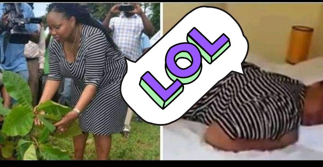 Millicent Omanga in bed trending video today