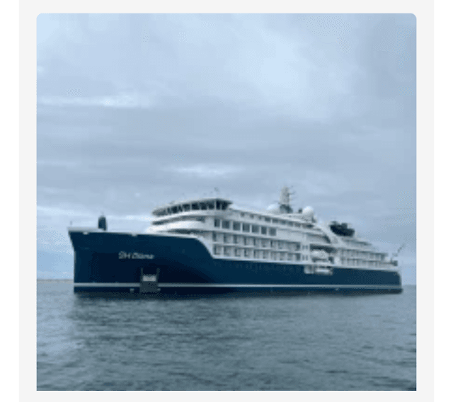 Largest cruise ship docks in Lamu after waiting for over 10 years