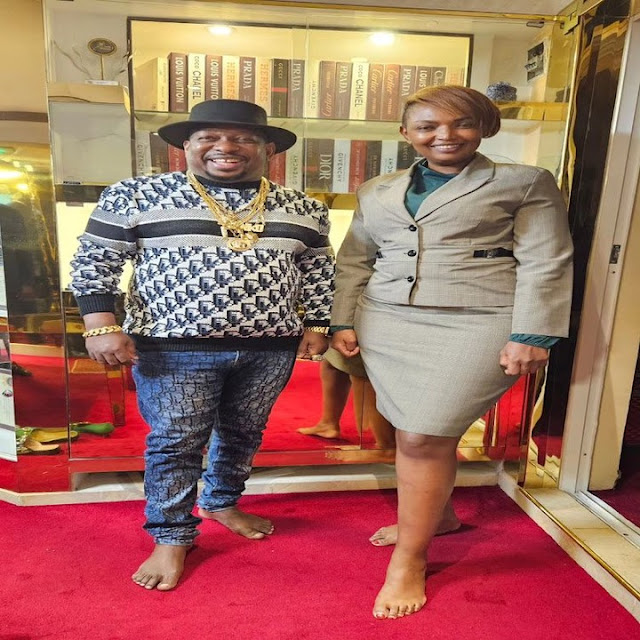 Mike Sonko with Karen Nyamu Mike Sonko with Karen Nyamu