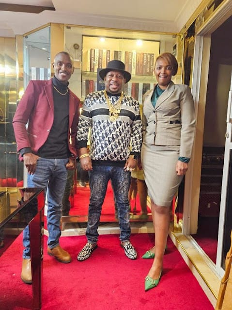 Mike Sonko with Karen Nyamu Mike Sonko with Karen Nyamu