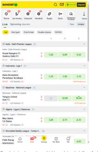 Bangbet bet us now on best betting applications