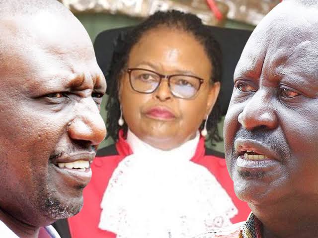 Raila condemns Martha Koome's visit to the statehouse Raila condemns Martha Koome's visit to the statehouse