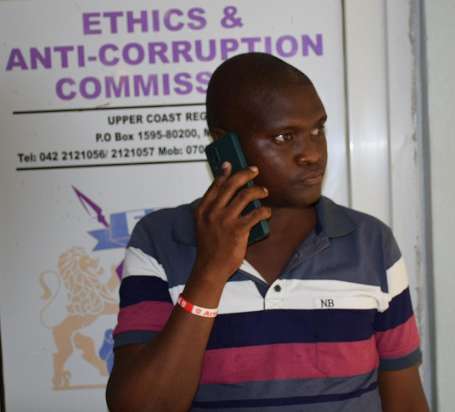 Teddy Buya Bonaya, Assistant County Commissioner 1,  Ganze Sub-County, in Kilifi County