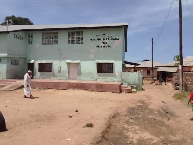 Marhaba mosque in Bakarani Thieves steal two coffins inside Marhaba mosque in Bakarani, Mombasa, as Police launch manhunt