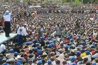 Bomet Governor Isaac Ruto with ANC leader Musalia Mudavadi in Madaraka day rally. PHOTO | Courtesy #MadarakaDay : Is the Kenyan revolution underway? Ruto, Mudavadi, Kingi and Kidero shows.