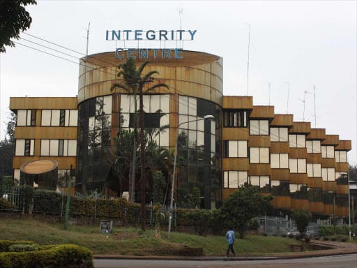 Intergrity centre Nairobi Narok, Nakuru, Kisii counties tops in most corrupt counties index – EACC report