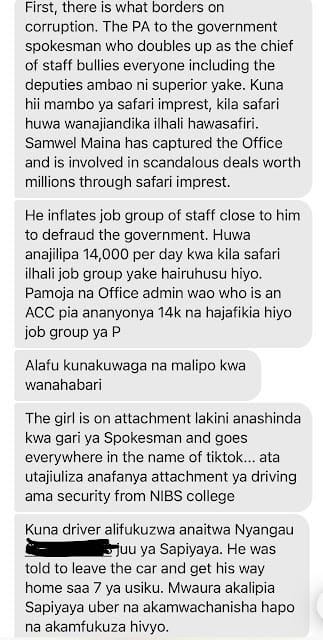 Media kenya journalists photo Corruption, Misconduct, and Abuse of Power Rocks Government Spokesman Isaac Mwaura’s Office