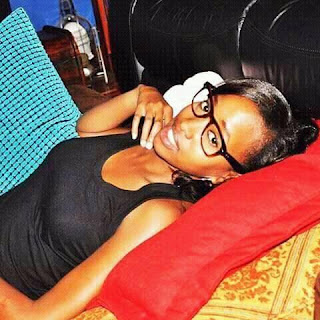 Janet Mbugua poses a photo at home in her birthday. PHOTO | Courtesy