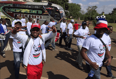 Mombasa to Kasarani free courtesy of Governor Hassan Joho. PHOTO | BUSH B