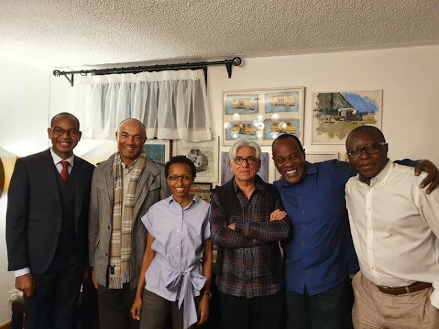 Jeff Koinange boys club at wambui collymore home photos and video Jeff Koinange boys club at wambui collymore home photos and video