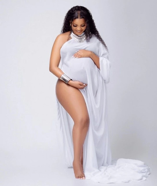 [PHOTOS] Jimal Roho Safi secretly engaged a pregnant Michelle Wangari, expects their first child.